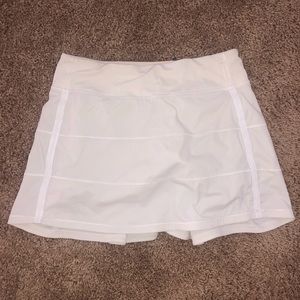 Lululemon Ivory Skort (4 Tall)